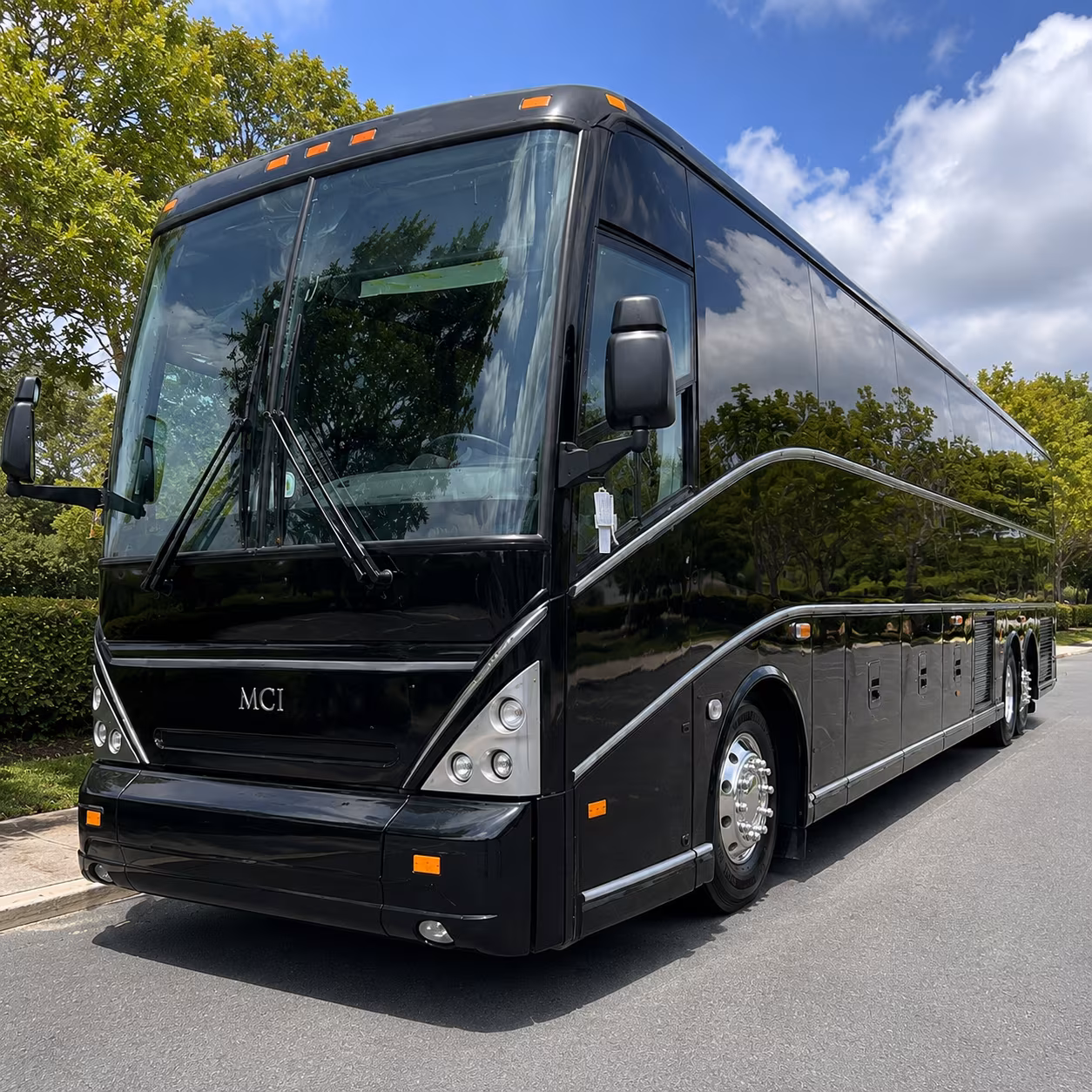 browse a large selection of corporate bus options for slc airport transfers