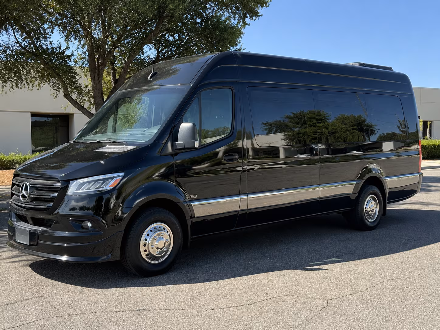 get a sprinter van or minibus for your bridal party across utah county